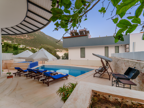  gece  -  Kasım
  | Kalkan Akbel'de Deniz Manzaralı Korunaklı Özel Havuzlu Villa